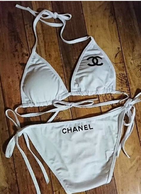 chanel inspired bathing suit